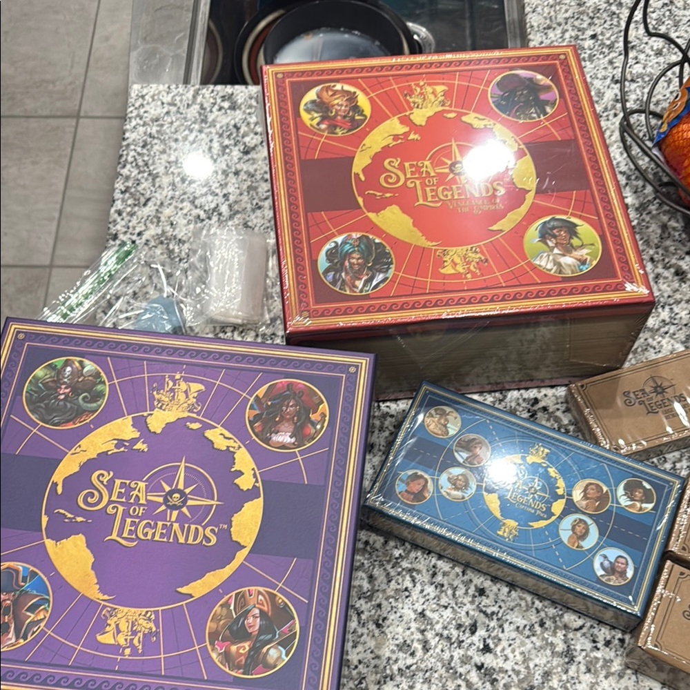 Sea of Legends Board Game Set